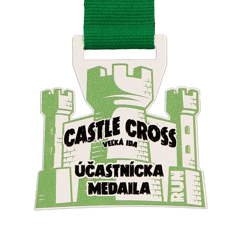 Castle cross medal