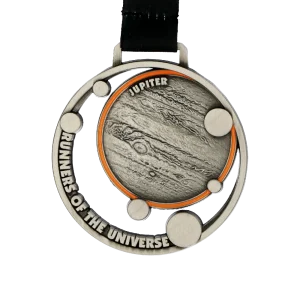 Custom made medal for Jupiter run