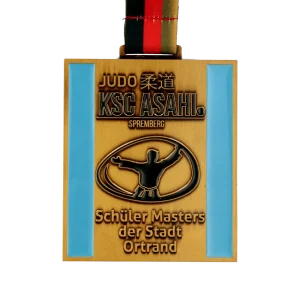 Custom made medal for Judo KSC ASAHI