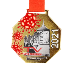Custom made medal for TV Witzhelden 2021