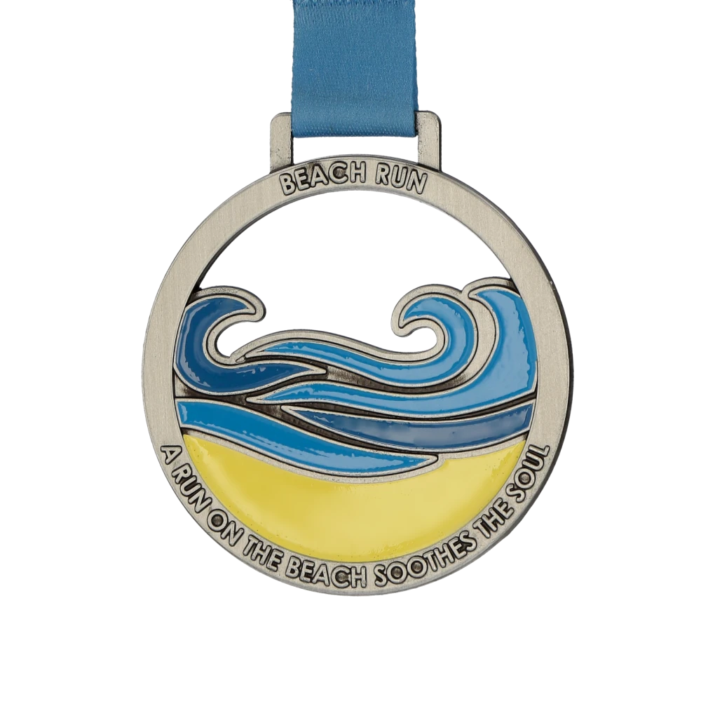 Beach Run medal