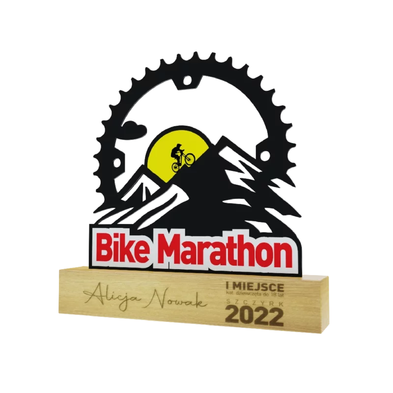 Bike Marathon Trophy