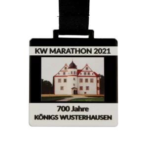 Custom made medal for Königs Wusterhausen Marathon