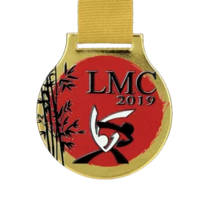 Custom made medal for LMC 2019