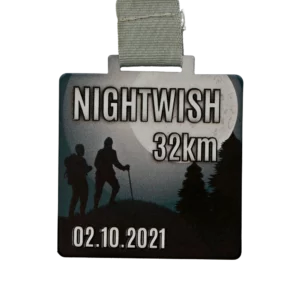 Custom made medal for Nightwish