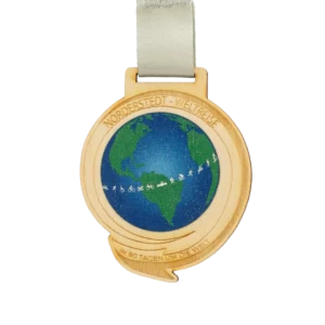 Custom made medal for Norderstedt World Tour