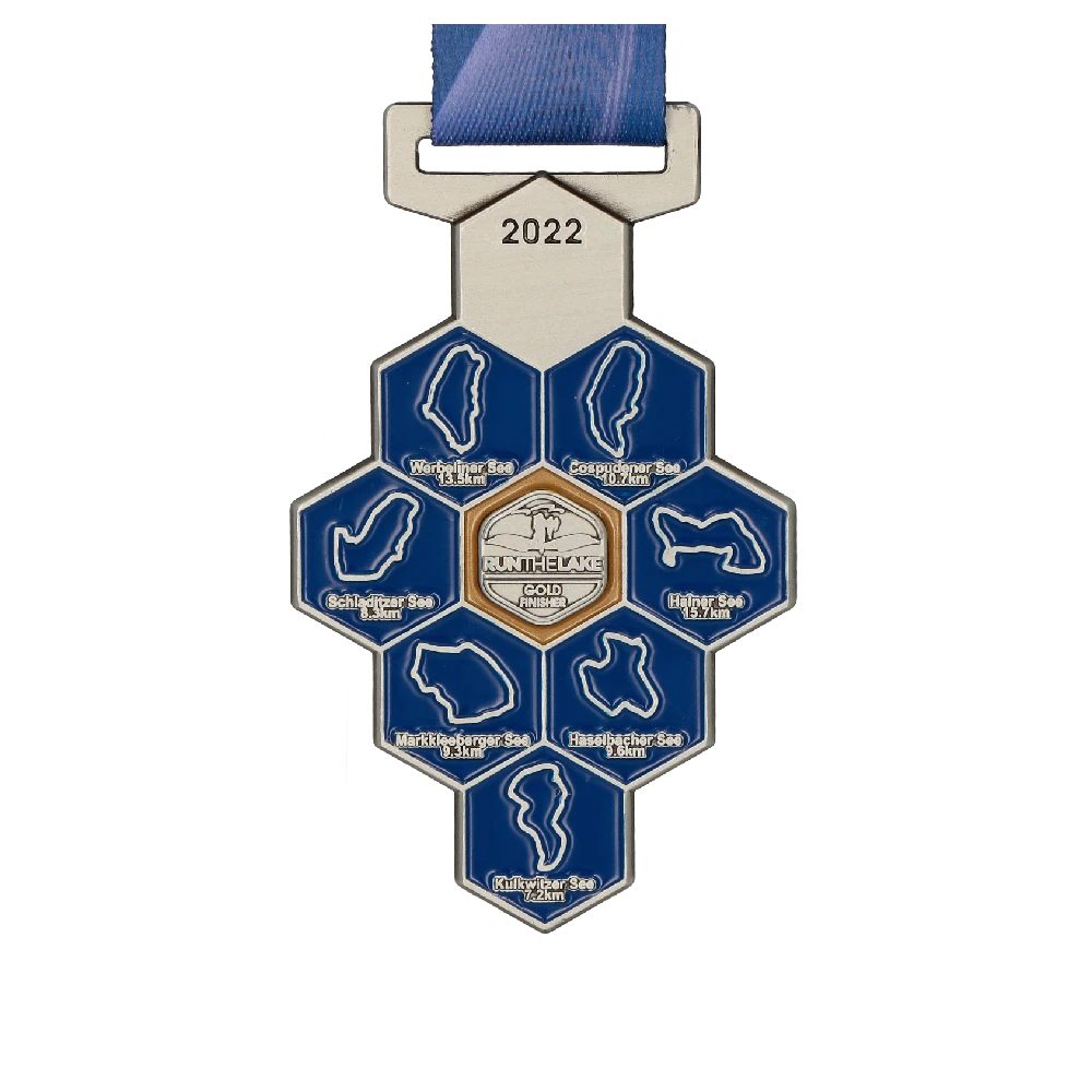 Run The Lake in 2022 medal