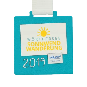 Custom made medal for Sonnwend Wanderung 2019