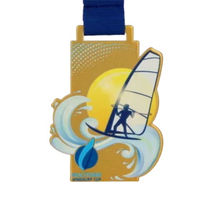 Custom made medal for Multivan Windsurf Cup