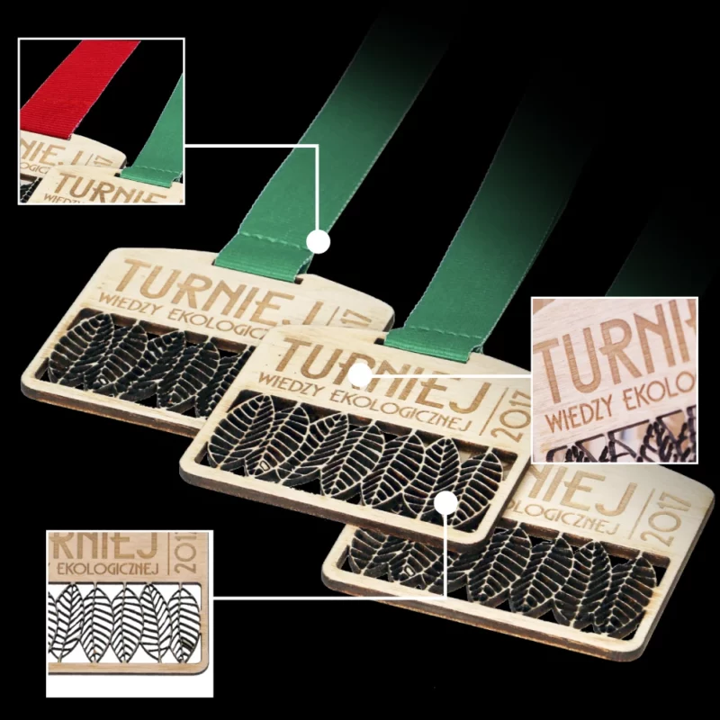 Plywood medals features