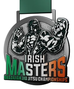 Printed cast medal Irish Masters