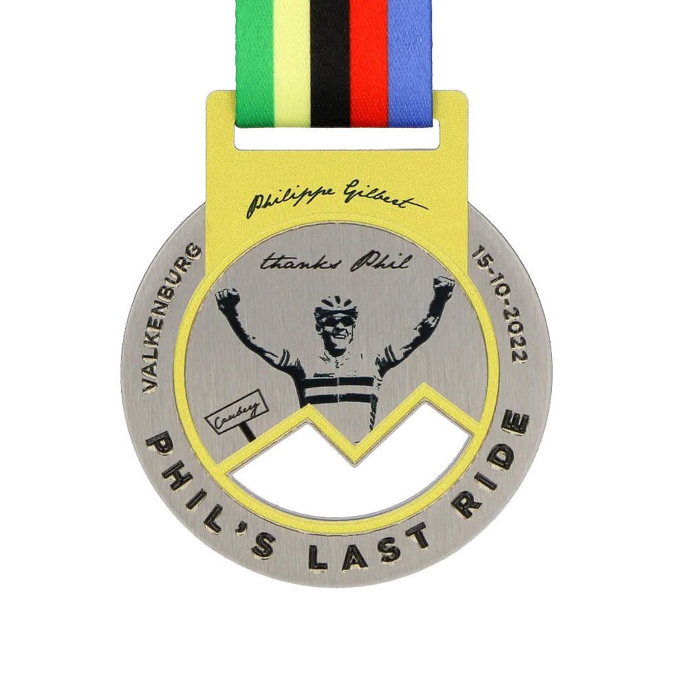 Phil's Last Ride medal
