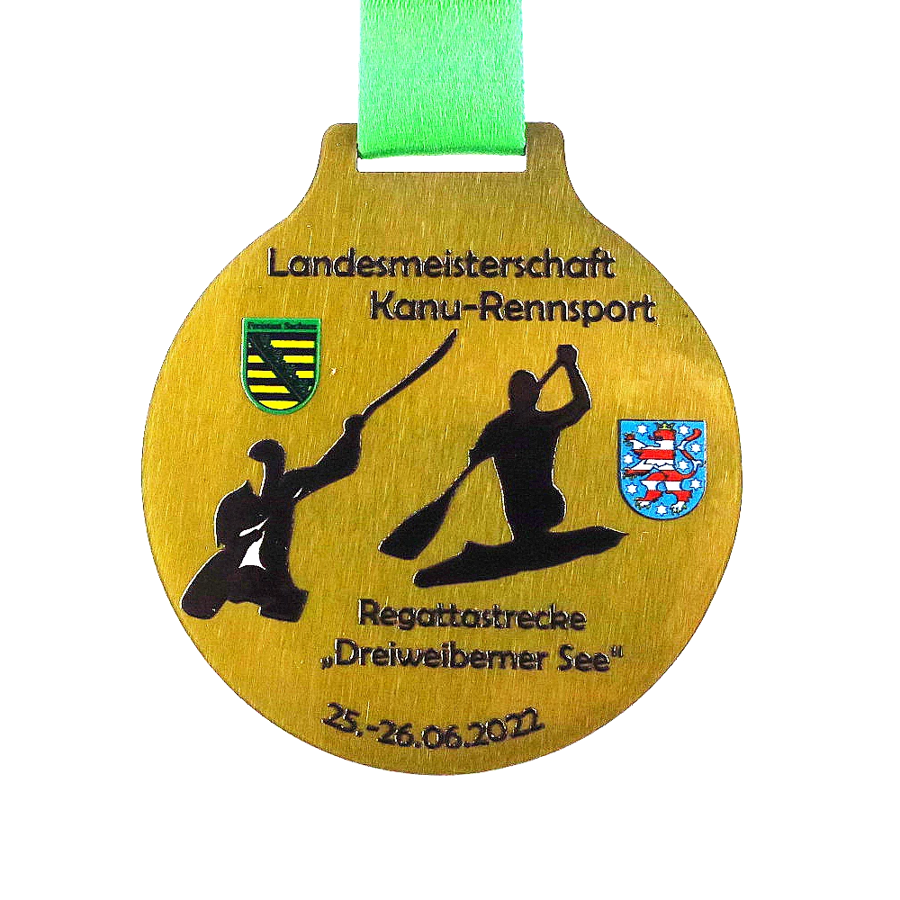 Regattastrecke Dreiweiberner See medal