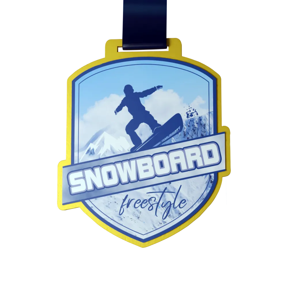 Freestyle Snowboard Event medal