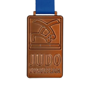 Custom made medal for Judo Bundesliga