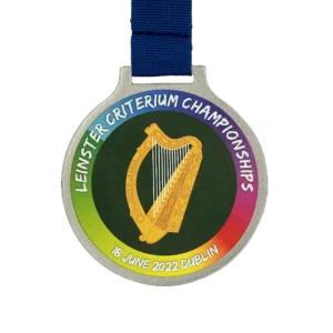Custom made medal for Leinster Criterium Championships