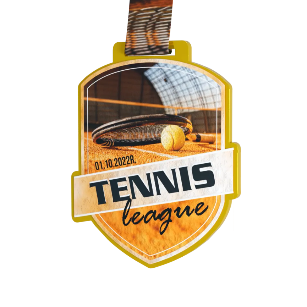 Tennis league medal