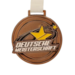 Custom made medal for Deutsche Meisterschaft — Brown