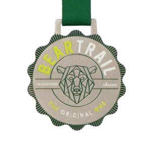 Custom made medal for Bear Trail