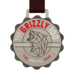 Grizzly 100 medal