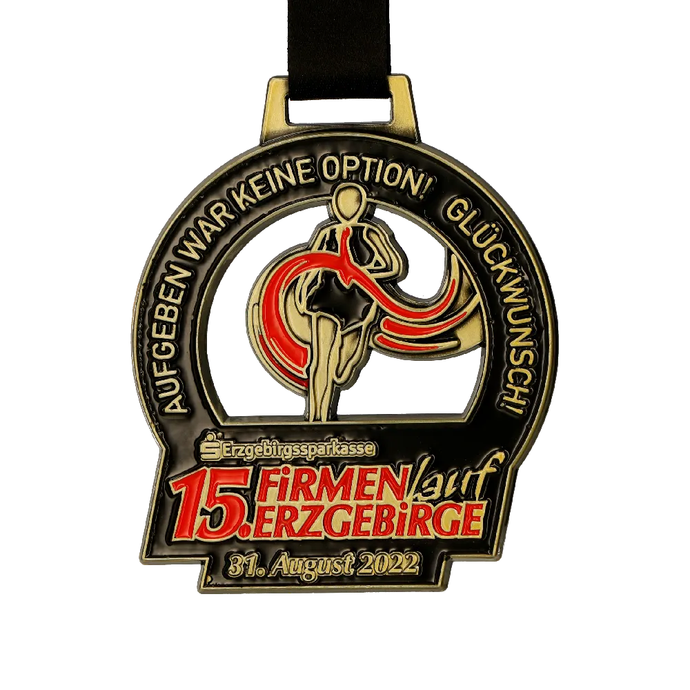 Colorful Medal in Running Theme