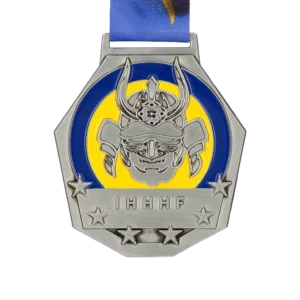 Custom made medal for I.H.H.H.F. European Championships