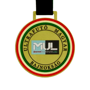 Custom made medal for Magyar Ultrafuto Liga
