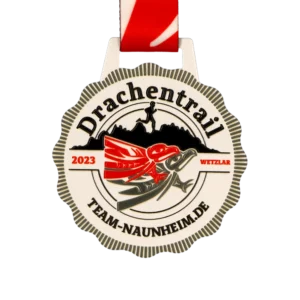 Custom made medal for Drachentrail