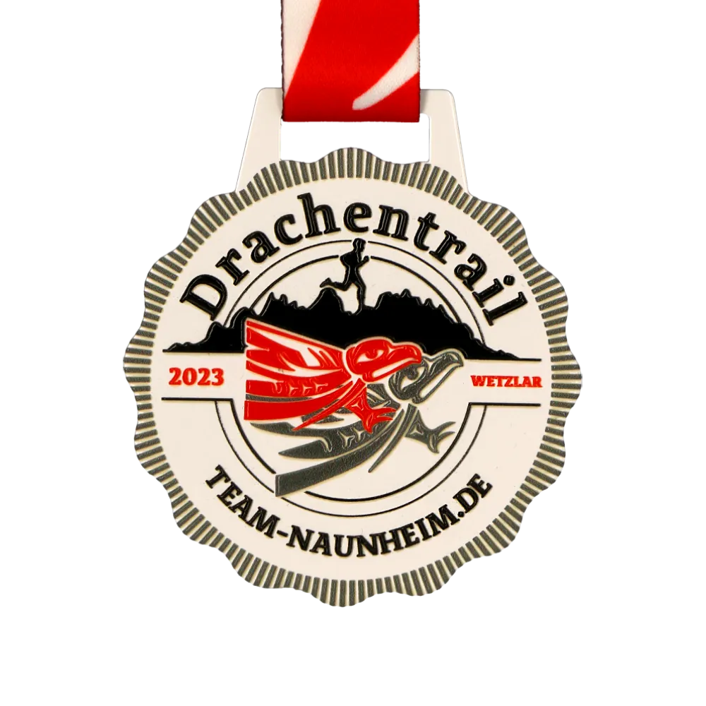 Running Medal with Runner Prin