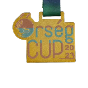 Custom made medal for Őrség Open 2023