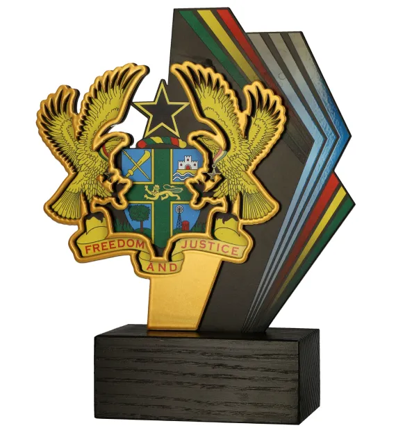 Statuette with the Coat of Arms of Ghana