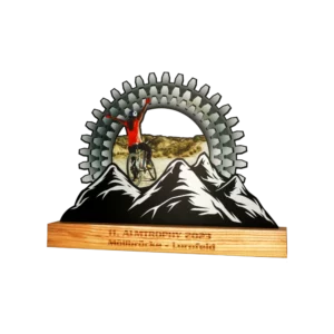 Custom made trophy for 11 Almtrophy 2023
