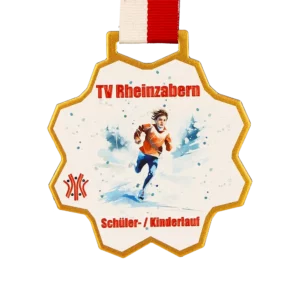 Custom made medal for TV Rheinzabern