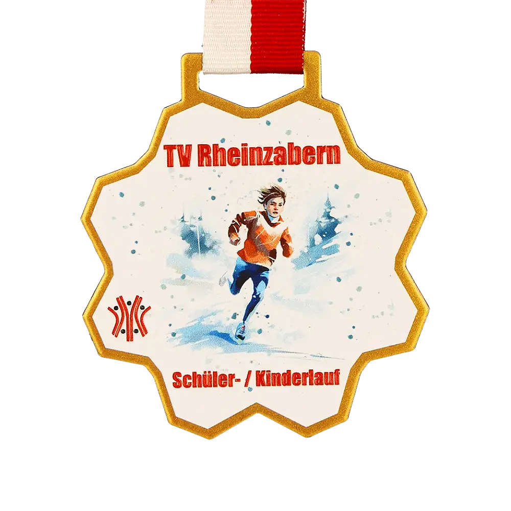 Medal for children at TV Rheinzabern