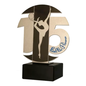 Custom made trophy for Baltic Flower