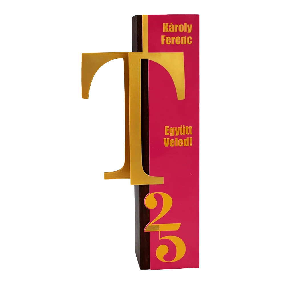 T-Mobile custom award trophy by Winmed