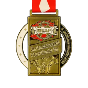 Custom made medal for WUAP Staatsmeisterschaft