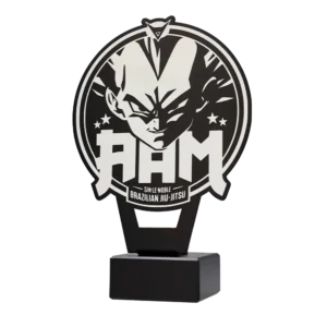 Custom made trophy for Ju Jitsu Club de Sin-Le-Noble