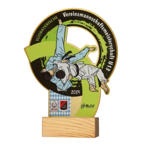 Custom made trophy for GenDai-Budo Pokale