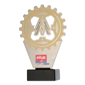 Custom made trophy for Leipzig Neuseen Classics 2025