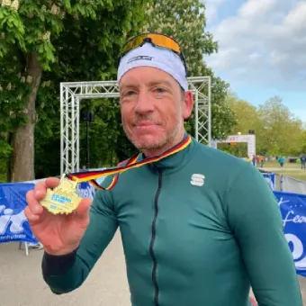 Vinnare med unik medalj från Winmedal