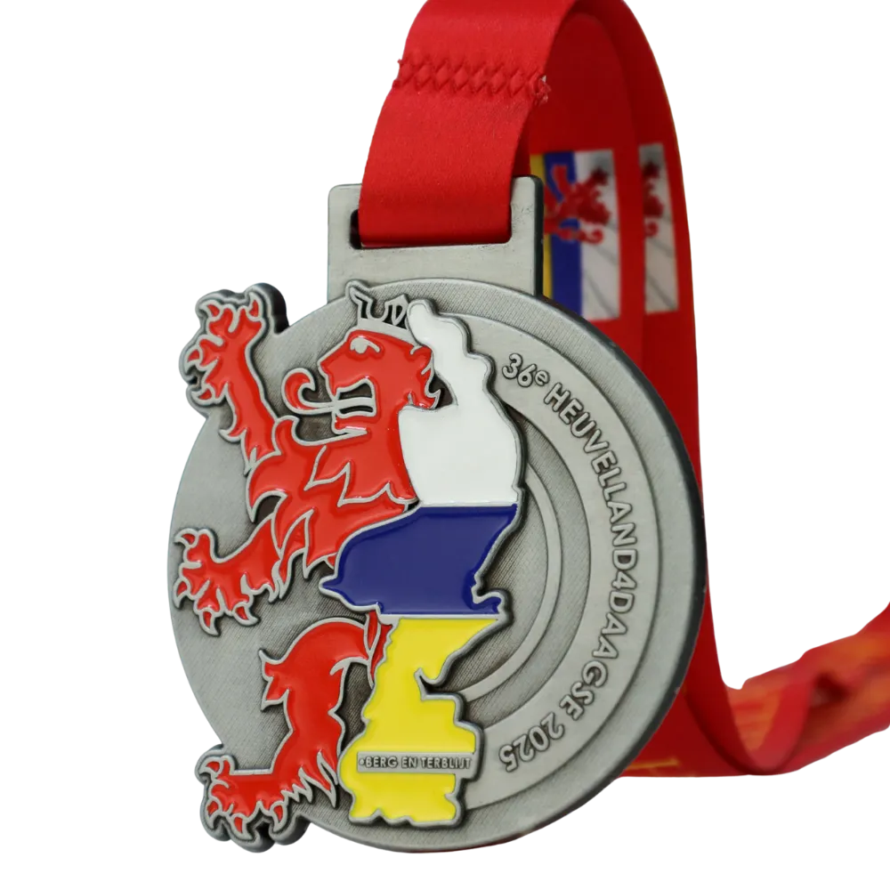 Medaglia con finitura premium e impatto emotivo