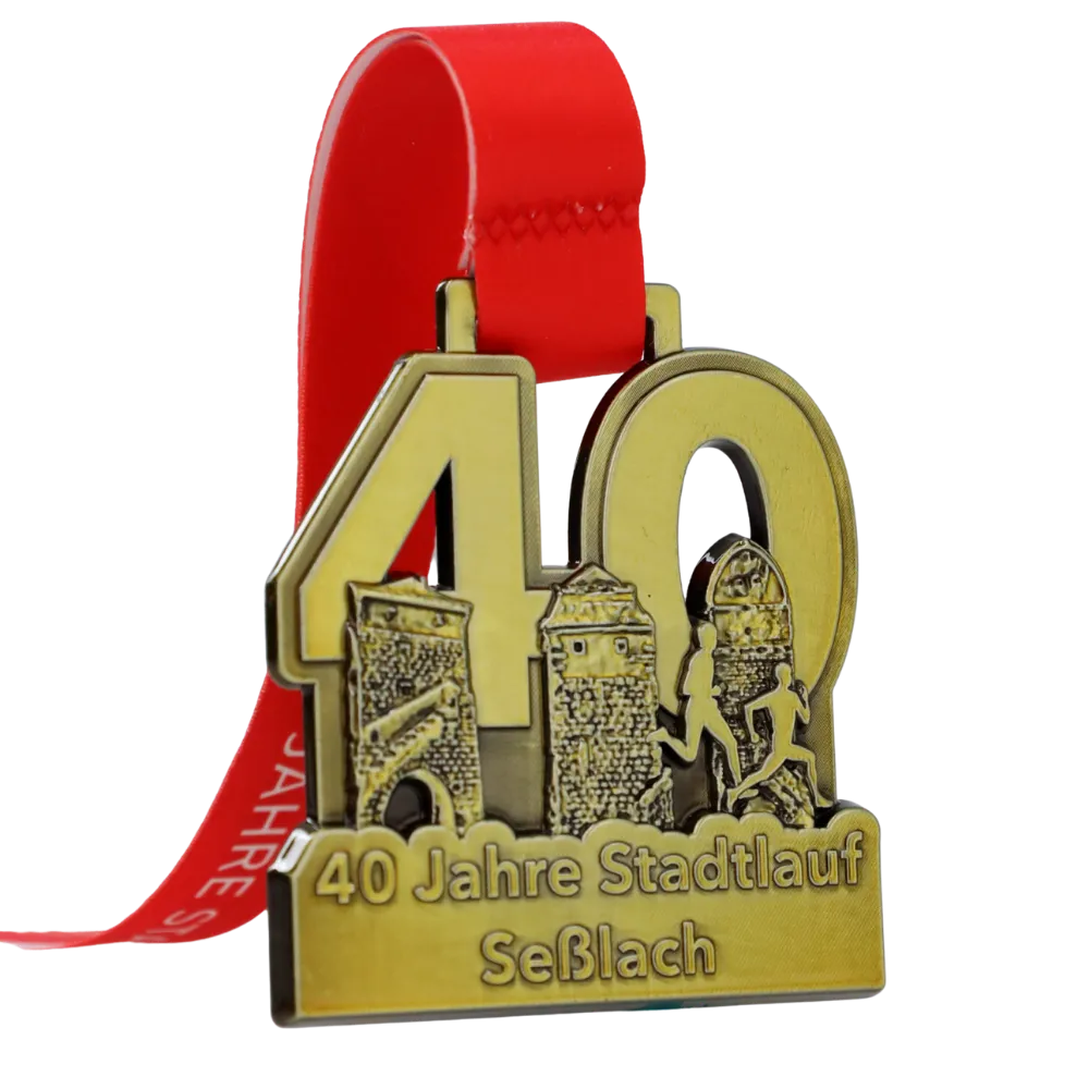 Medaglia fusa personalizzata con peso e consistenza