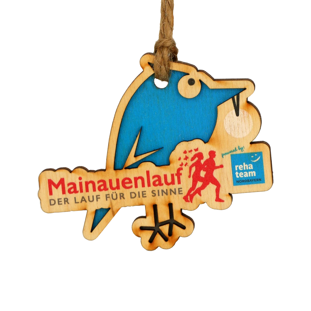 Dřevěné ekologické medaile